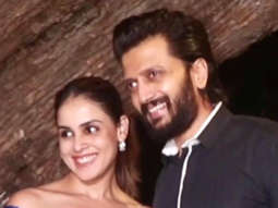 Bollywood’s cutest couple Genelia D’souza and Riteish Deshmukh poses together