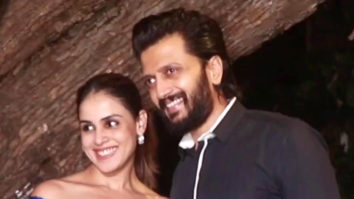 Bollywood’s cutest couple Genelia D’souza and Riteish Deshmukh poses together