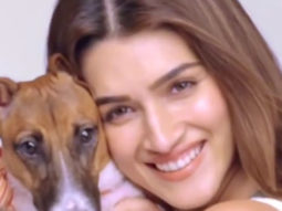 Can’t decide who’s cuter Kriti Sanon or the dog