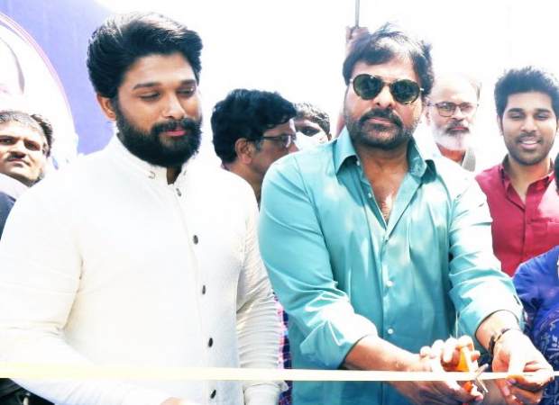 Chiranjeevi and Allu Arjun inaugurate Allu Studio on 100th birth anniversary of Pushpa star's grandfather Allu Ramalingaiah Chiranjeevi and Allu Arjun inaugurate Allu Studio on 100th birth anniversary of Pushpa star's grandfather Allu Ramalingaiah