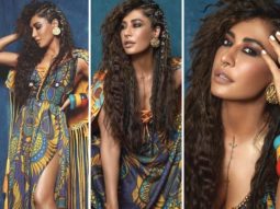 Chitrangda Singh goes bold in multi-hued backless fringe maxi dress with thigh-high slit at Lakmé Fashion Week