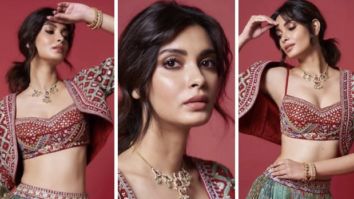 Diana Penty’s floral patchwork lehenga by Anita Dongre worth Rs. 1.50 lakh is a true gem for upcoming festivities