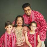 Diwali 2022: Karan Johar shares family portrait with mother Hiroo and twins Roohi and Yash, see photos