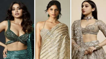 Diwali 2022 best dressed: Janhvi Kapoor, Suhana Khan, Khushi Kapoor, Sara Ali Khan light up in traditional avatars at Manish Malhotra’s Diwali Bash