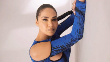 Esha Gupta radiates glorious vibes in blue cat suit