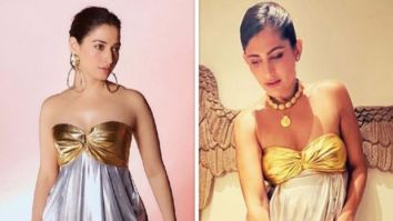 Fashion Faceoff: Tamannaah Bhatia or Kubbra Sait; Who wore the Dash & Dot’s metallic block dress worth Rs. 5,990 better?
