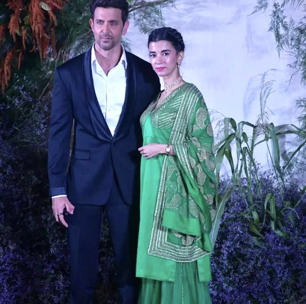Hrithik Roshan and Saba Azad appear much-in-love as they make their way together to Richa Chadha and Ali Fazal's wedding celebration
