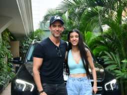 Hrithik Roshan and Saba Azad spotted in Juhu with actor’s car worth over Rs. 85 lakhs