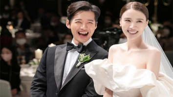 Jin Ah Reum shares beautiful pictures on social media from her and Namgoong Min’s wedding in Seoul; see photos