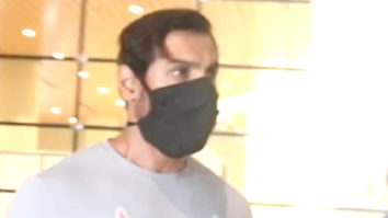 John Abraham snapped at the airport in casual comfy outfit