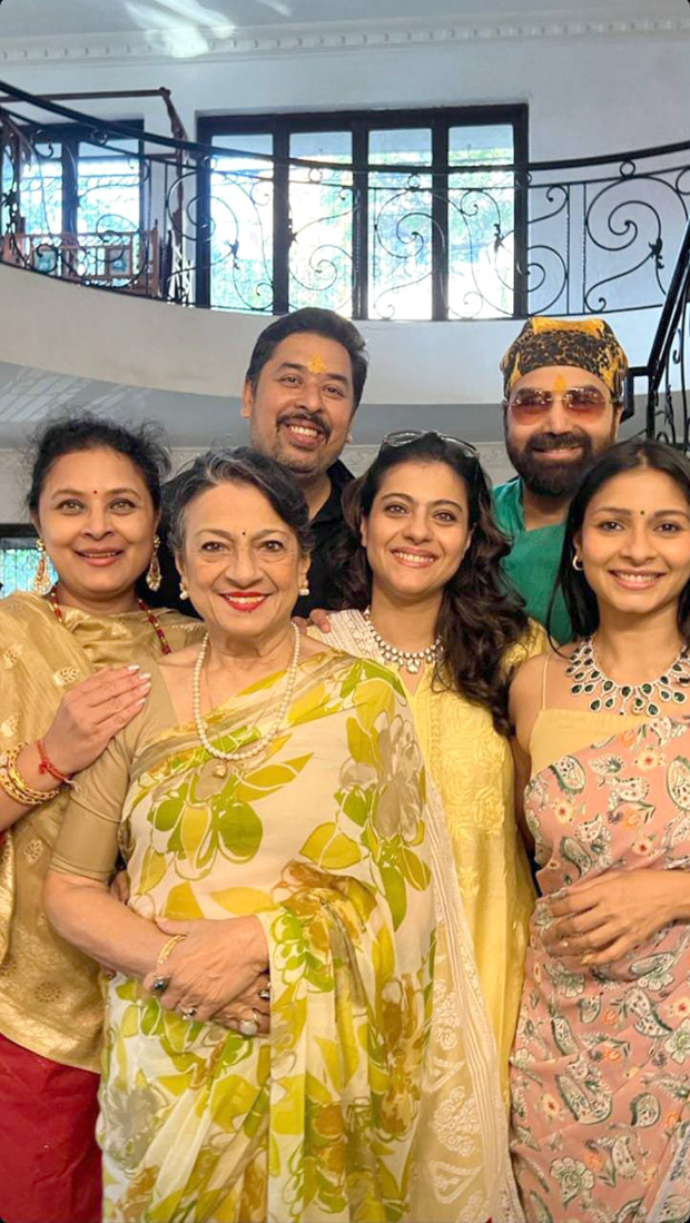 Kajol, sister Tanisha Mukerji, mother Tanuja celebrate Bhai Dooj, see photos Kajol, sister Tanisha Mukerji, mother Tanuja celebrate Bhai Dooj, see photos