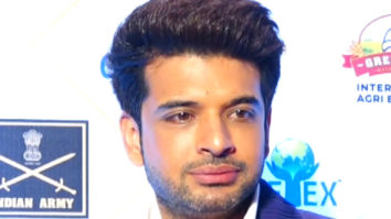 Karan Kundrra looks absolutely neat in a blue suit
