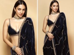Kiara Advani’s blue velvet lehenga by Sureena Chowdhri will amp up your festive wardrobe