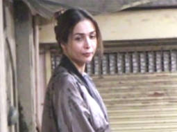 Malaika Arora takes her dog for a stroll