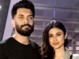 Mouni Roy clicked with husband as she steps out in the city
