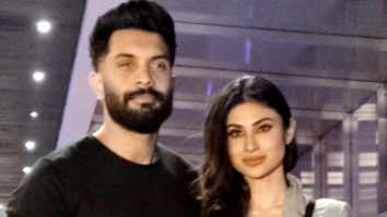 Mouni Roy clicked with husband as she steps out in the city