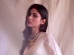 Mouni Roy looks beautiful in a gorgeous white saree