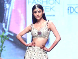 Mouni Roy walks the ramp with grace at Lakme Fashion week