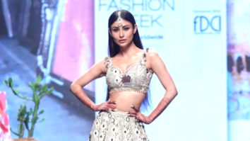 Mouni Roy walks the ramp with grace at Lakme Fashion week