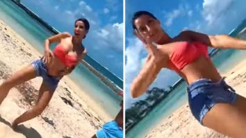 Nora Fatehi oozes oomph in bikini top and denim shorts as she dances on ‘Call Me Every Day’ in Mauritius
