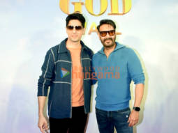 Photos: Ajay Devgn, Sidharth Malhotra and Indra Kumar attend the launch of the Thank God trailer