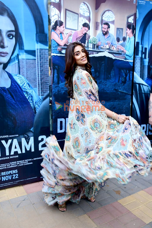 photos ajay devgn tabu shriya saran and others attend the trailer launch of drishyam 2 8