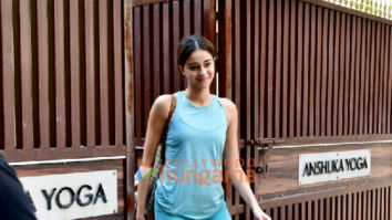Photos: Ananya Panday spotted at Anshuka Yoga in Bandra