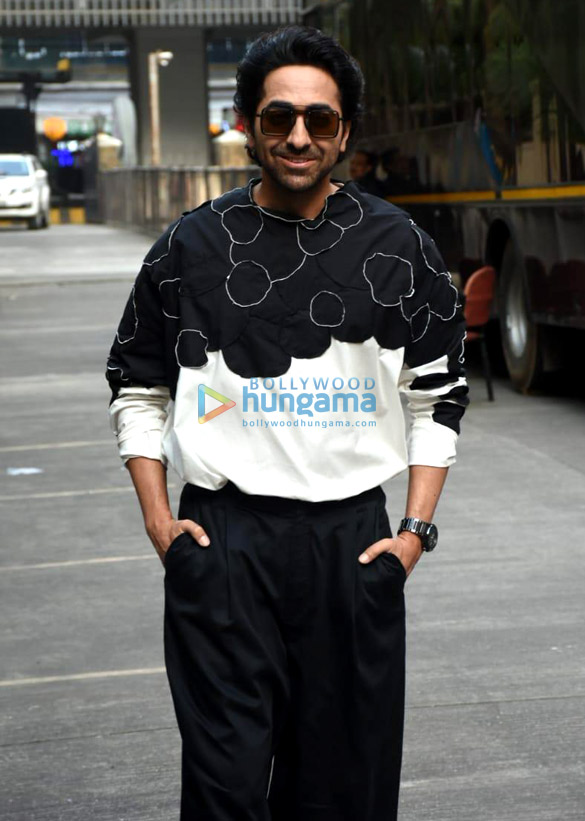 Photos: Ayushmann Khurrana snapped during Doctor G promotions Photos: Ayushmann Khurrana snapped during Doctor G promotions