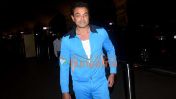 Photos: Bobby Deol and Geeta Basra snapped at the airport