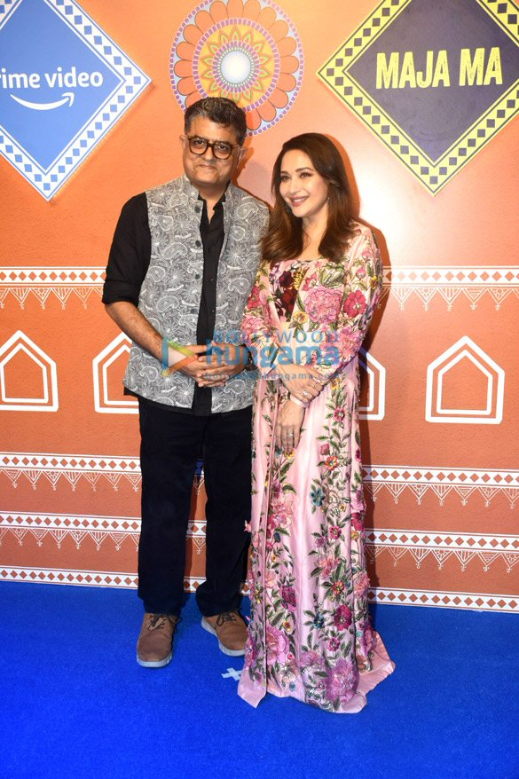 Photos: Celebs grace the screening of Madhuri Dixit’s film Maja Ma