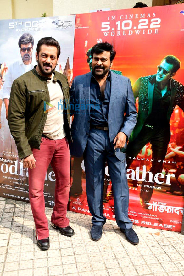photos chiranjeevi and salman khan snapped at hindi trailer launch of godfather at pvr juhu2 1