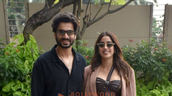 Photos: Janhvi Kapoor and Sunny Kaushal snapped in Bandra