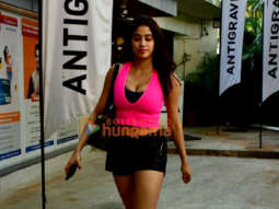 Photos: Janhvi Kapoor snapped outside the gym
