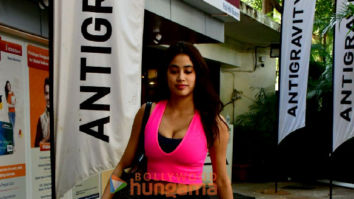 Photos: Janhvi Kapoor snapped outside the gym