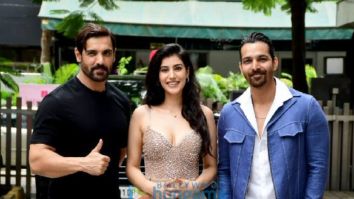 Photos: John Abraham, Samar Iqbal, Sonia Rathee and Harshvardhan Rane at Tara Vs Bilal  trailer preview