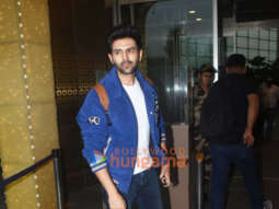 Photos: Kartik Aaryan and Nikita Dutta snapped at the airport
