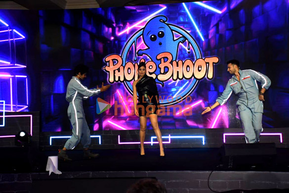 photos katrina kaif ishaan khatter and siddhant chaturvedi snapped at the promotions of phone bhoot 6