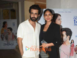 Photos: Mrunal Thakur and other celebs attend the screening of the film Aye Zindagi
