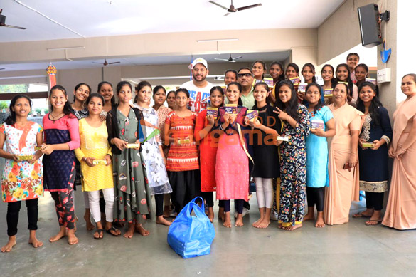 Photos: Raaj Shaandilyaa and Vimal K Lahoti celebrated Diwali at a girls’ orphanage Photos: Raaj Shaandilyaa and Vimal K Lahoti celebrated Diwali at a girls’ orphanage