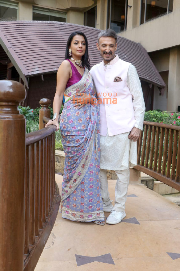 photos rahul dev and mugdha godse launched their saree brand saaree mood 6