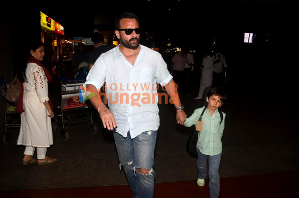 photos saif ali khan karan johar and other snapped at the airport 5