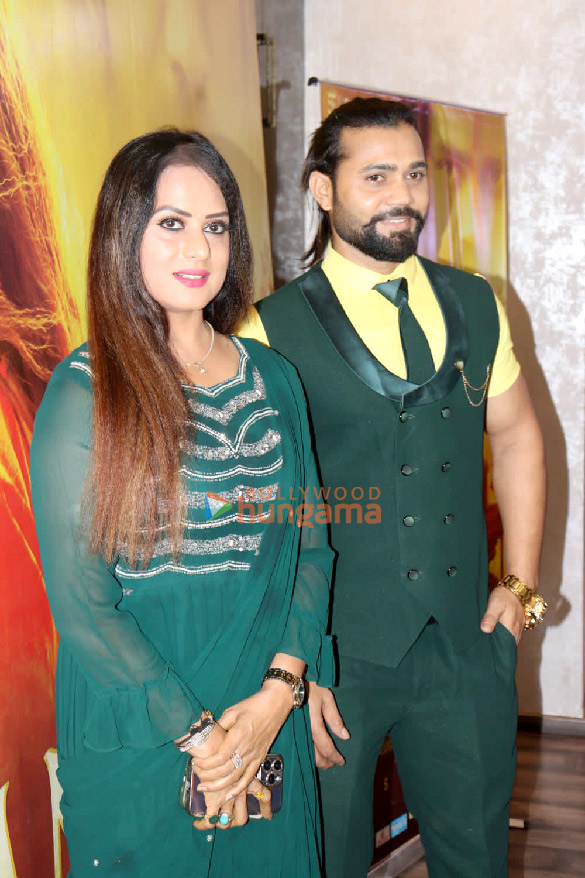 photos sangeeta tiwari aman kumar and rajiv ruia grace the launch of the song shiv ki jogan 6