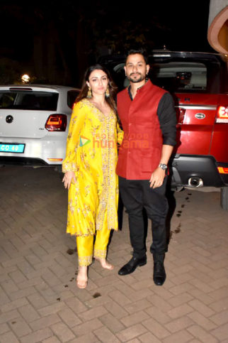 Photos: Soha Ali Khan, Kunal Kemmu, Neetu Singh and others snapped at Kareena Kapoor Khan’s house Diwali dinner party at Bandra