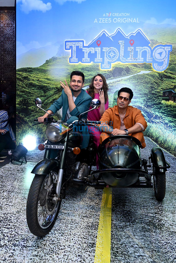 photos sumeet vyas amol parashar and maanvi gagroo snapped at tripling season 3 trailer launch in mumbai 2