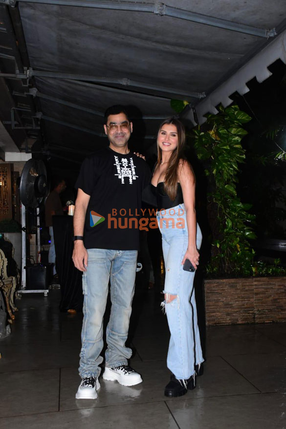 photos tara sutaria murad khetani abhishek bannerjee and others snapped at a get together 4