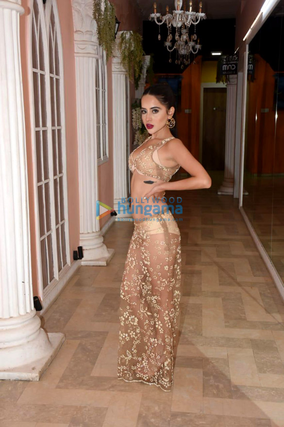 photos uorfi javed snapped promoting her upcoming song at mad studios 5