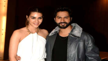 Photos: Varun Dhawan and Kriti Sanon promote Bhediya in Mumbai