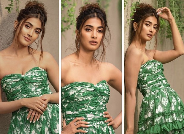 Pooja Hegde gives her cocktail dress an ethnic twist