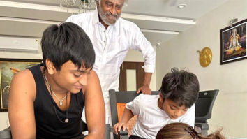 Rajinikanth spends time with grandsons during Diwali; daughter Aishwarya shares photos
