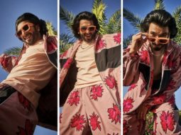 Ranveer Singh picks a quirky floral printed co-ord set and unique sunglasses as he attends NBA Abu Dhabi Games 2022